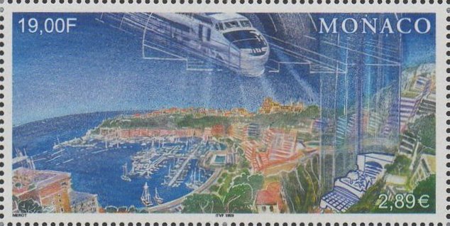 Gare de Monaco-Monte-Carlo à partir de 1999